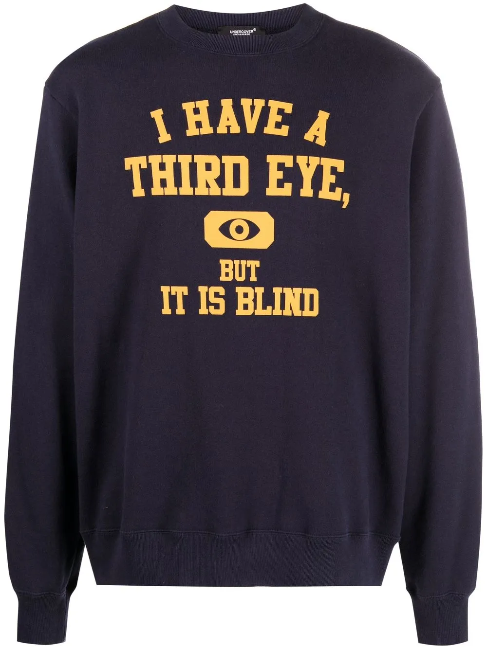 

Undercover graphic-print crew neck sweatshirt - Blue