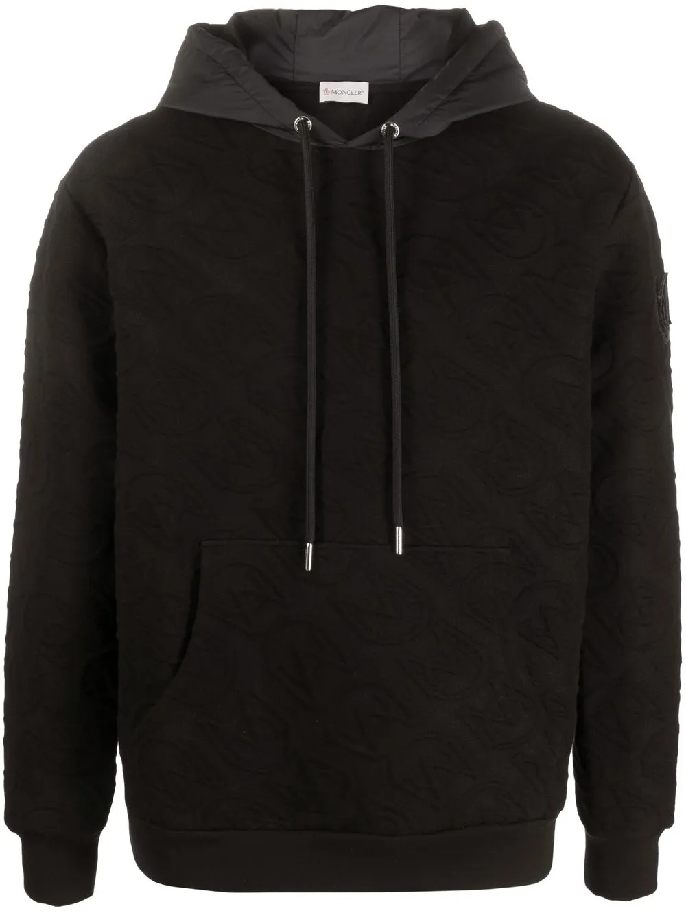 

Moncler long-sleeved hoodie - Black