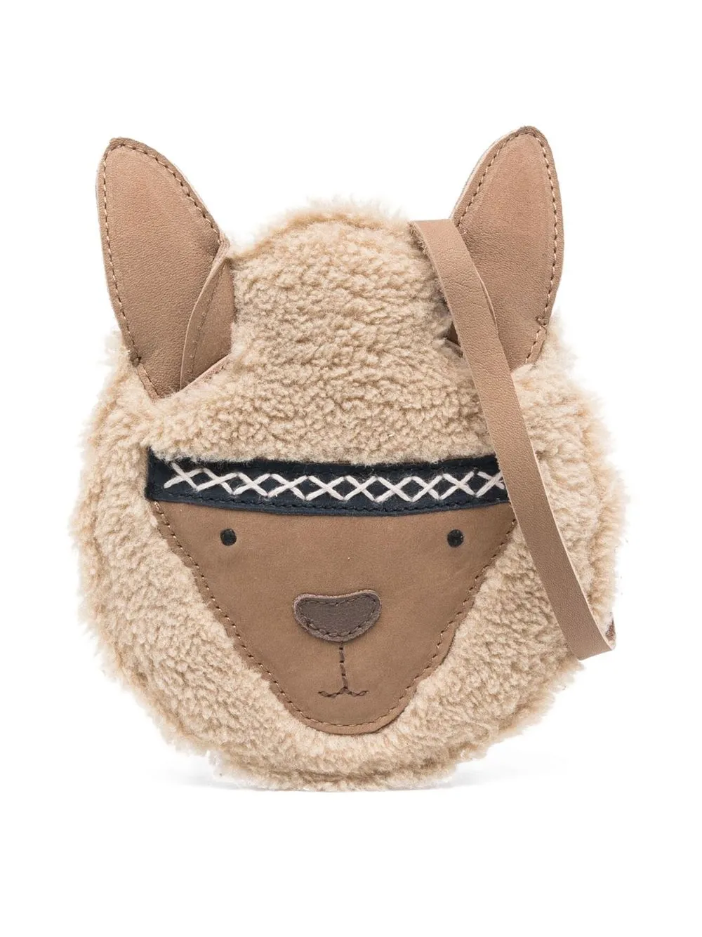 

Donsje faux-fur animal crossbody bag - Brown