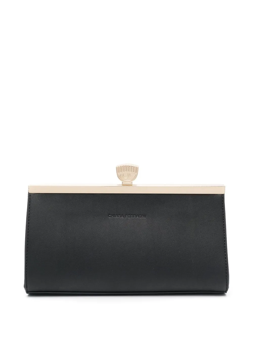 

Chiara Ferragni Eyelike clutch bag - Black