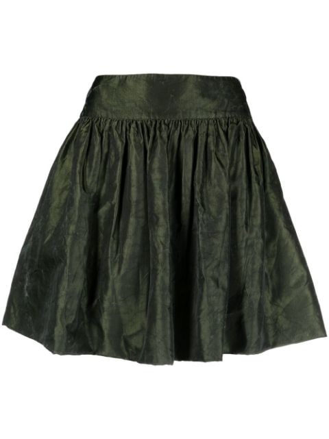 Christian Dior Pre-Owned 2010s flared gathered skirt