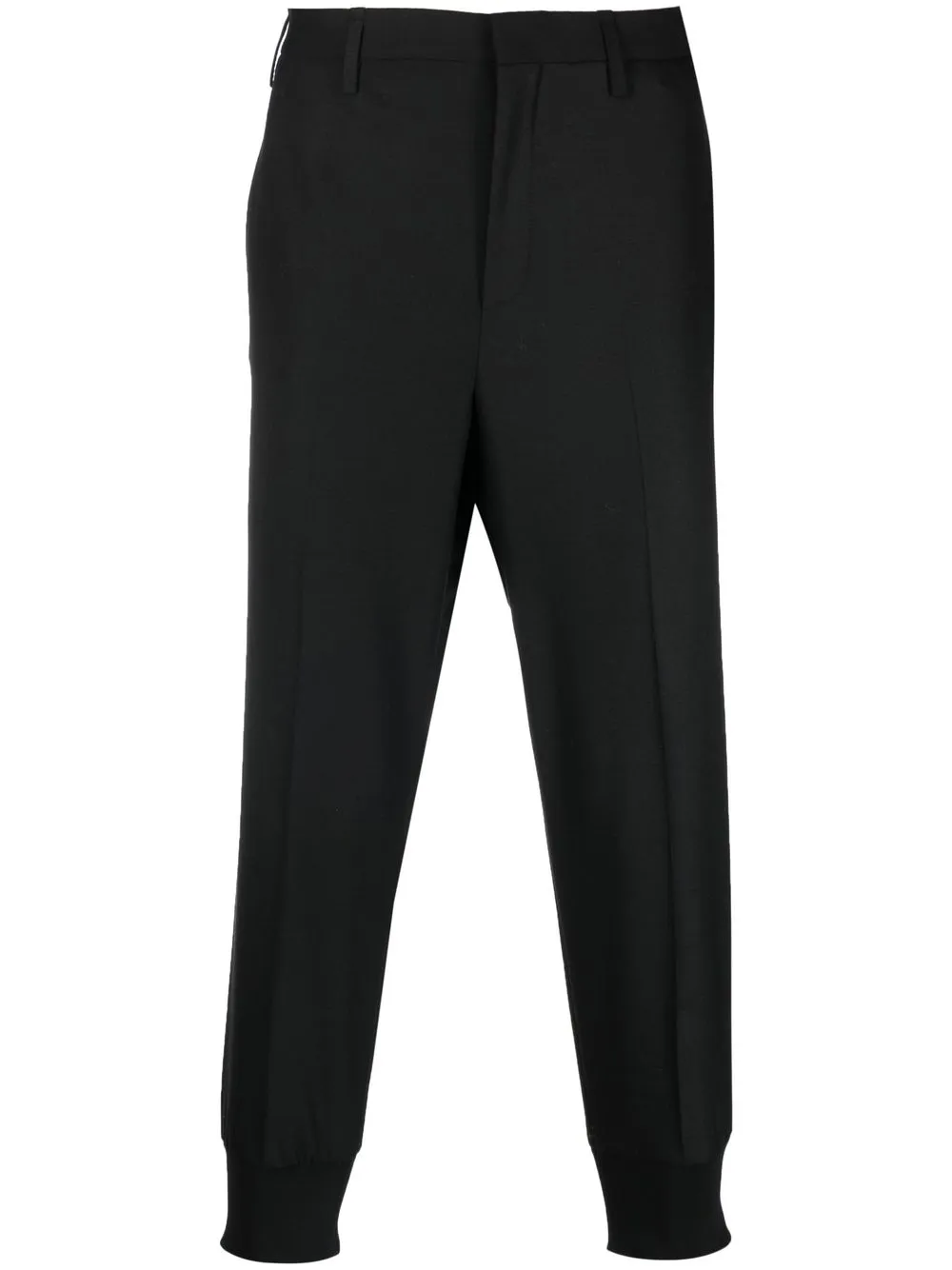 

Neil Barrett mid-rise tapered-leg trousers - Black