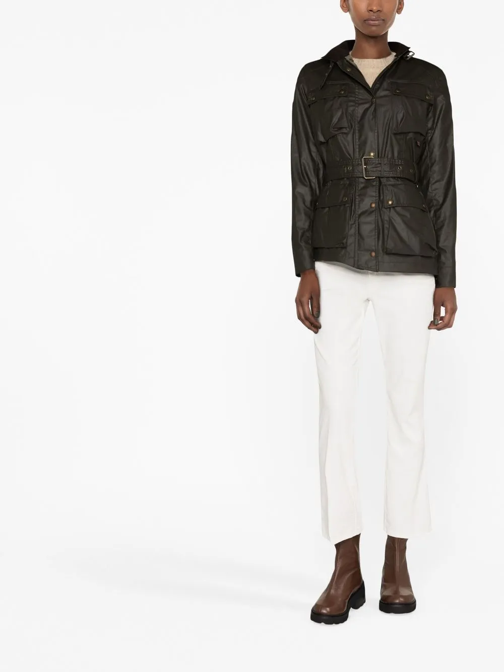 Belstaff Trialmaster Waxed Jacket Farfetch
