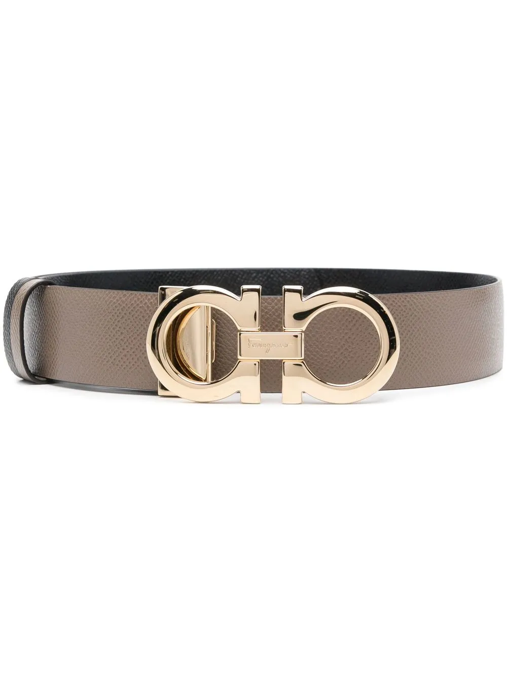 

Ferragamo Gancini-buckle fastening belt - Neutrals