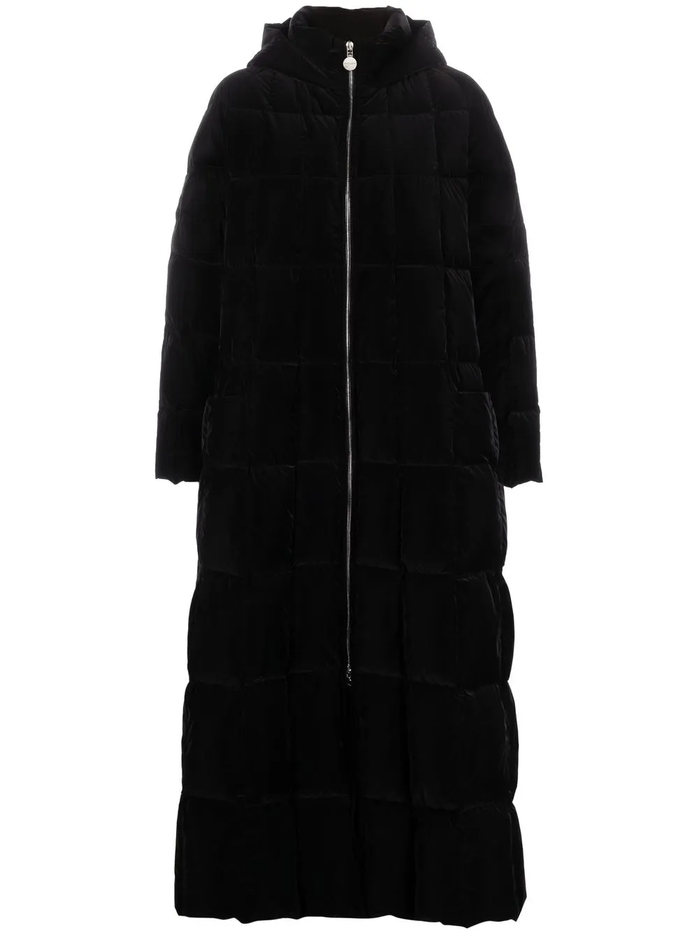 

Ienki Ienki Pyramide padded maxi coat - Black