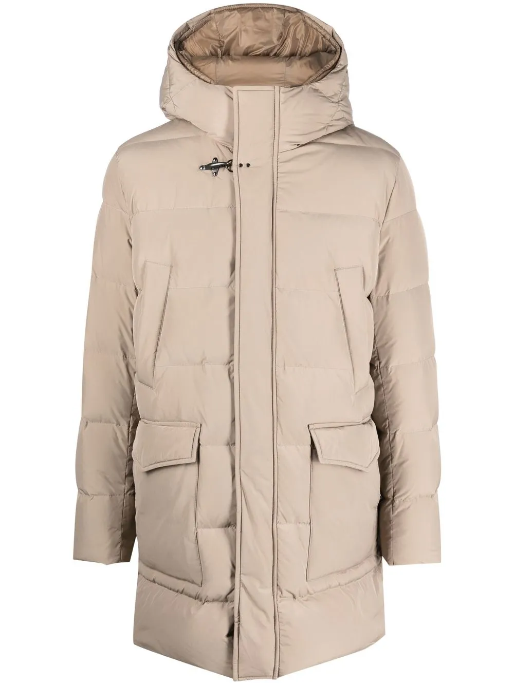 

Fay padded hooded coat - Brown