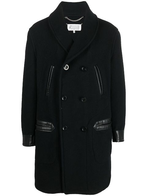 Maison Margiela double-breasted tailored coat
