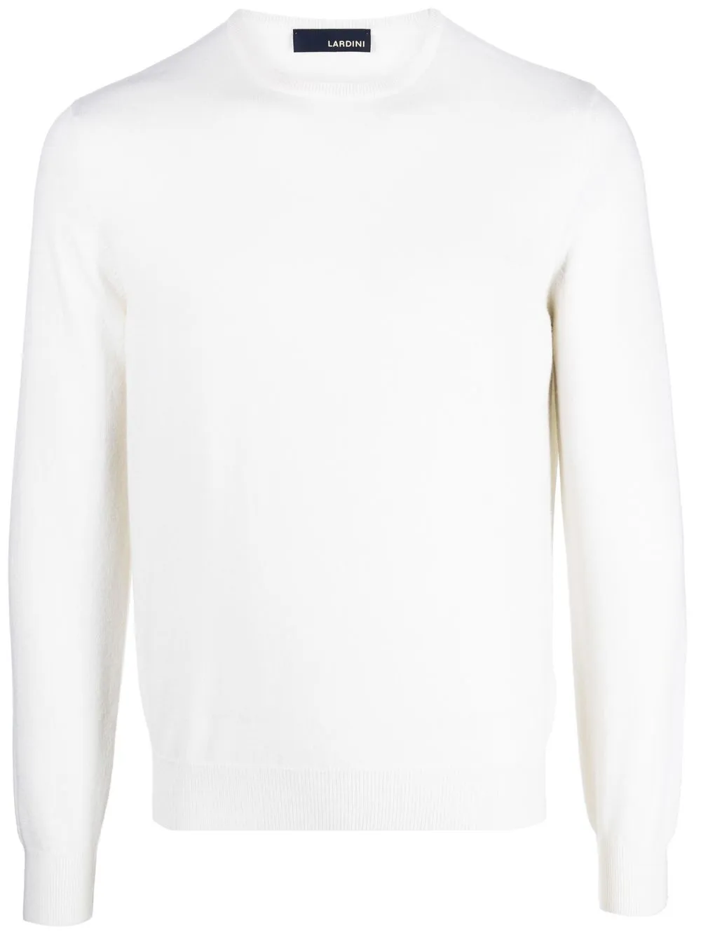 

Lardini crew-neck cashmere jumper - White