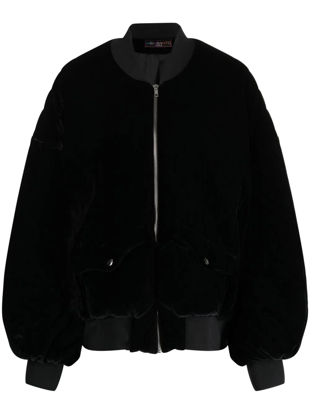 

Weinsanto velour bomber jacket - Black
