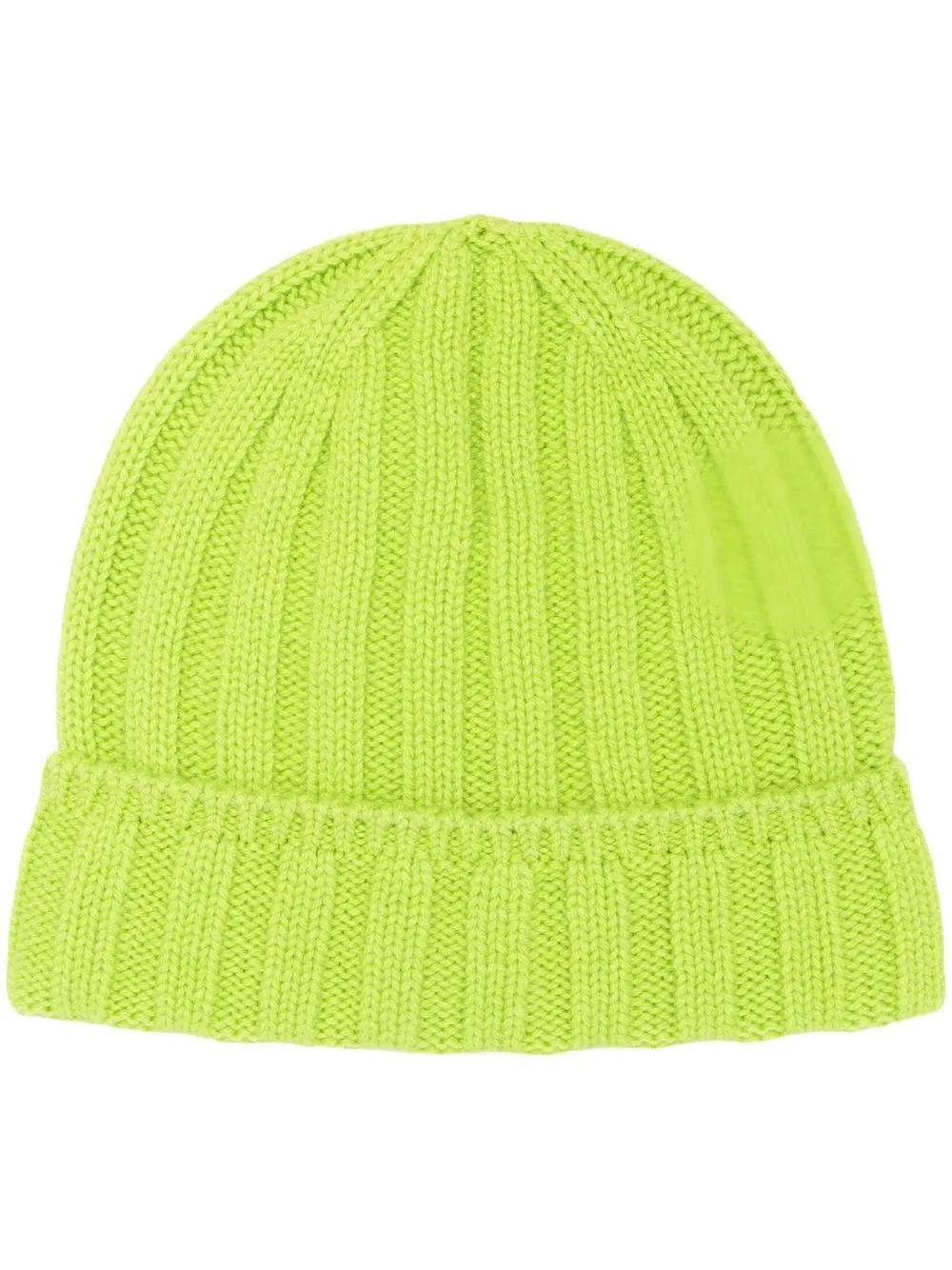 ribbed-knit cashmere beanie