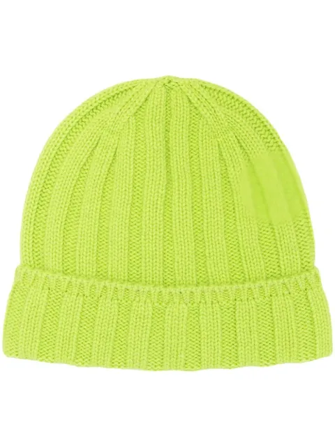 Vanisè gorro de cachemira tejido de canalé