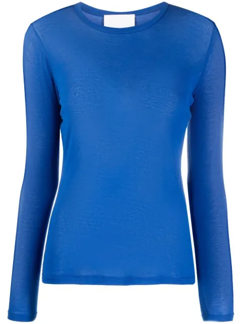 Vanisè round neck long sleeved T-shirt 