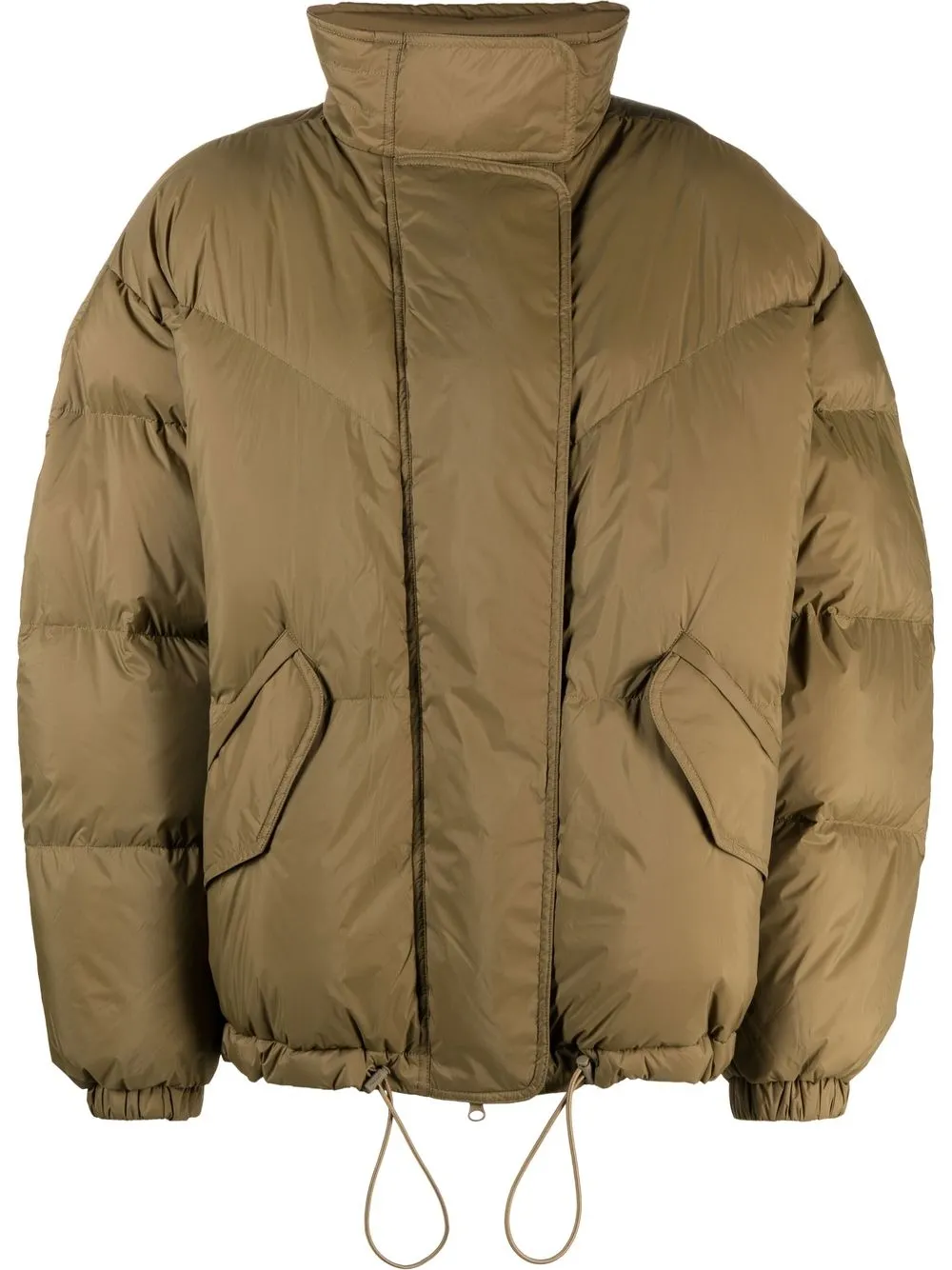 

Isabel Marant Étoile long-sleeve puffer jacket - Green