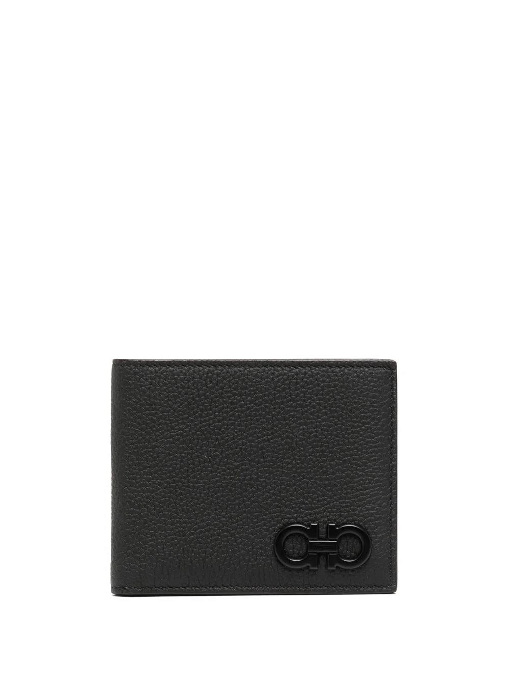 

Ferragamo Gancio leather wallet - Black