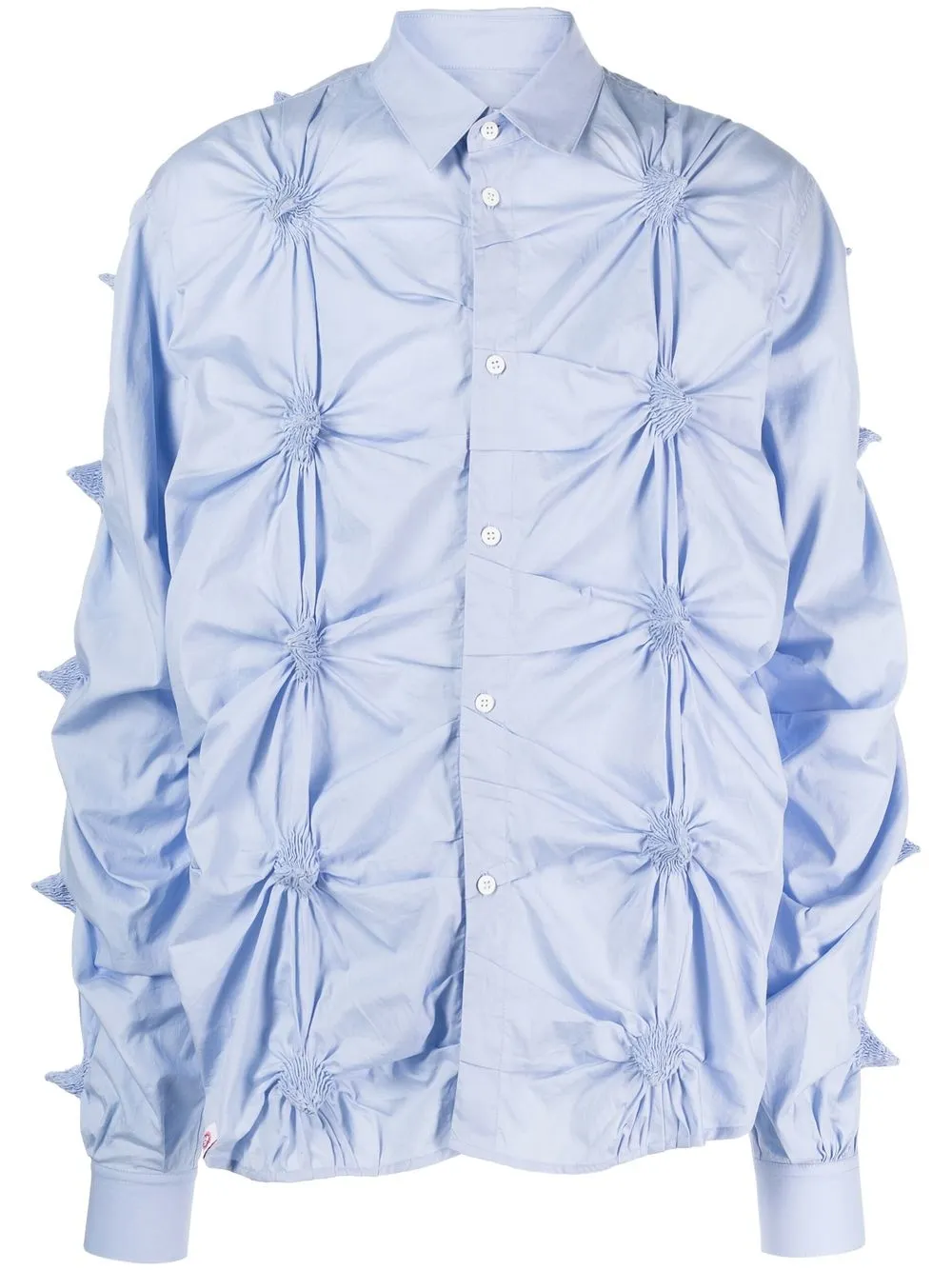 

Charles Jeffrey Loverboy Spikey long-sleeve shirt - Blue