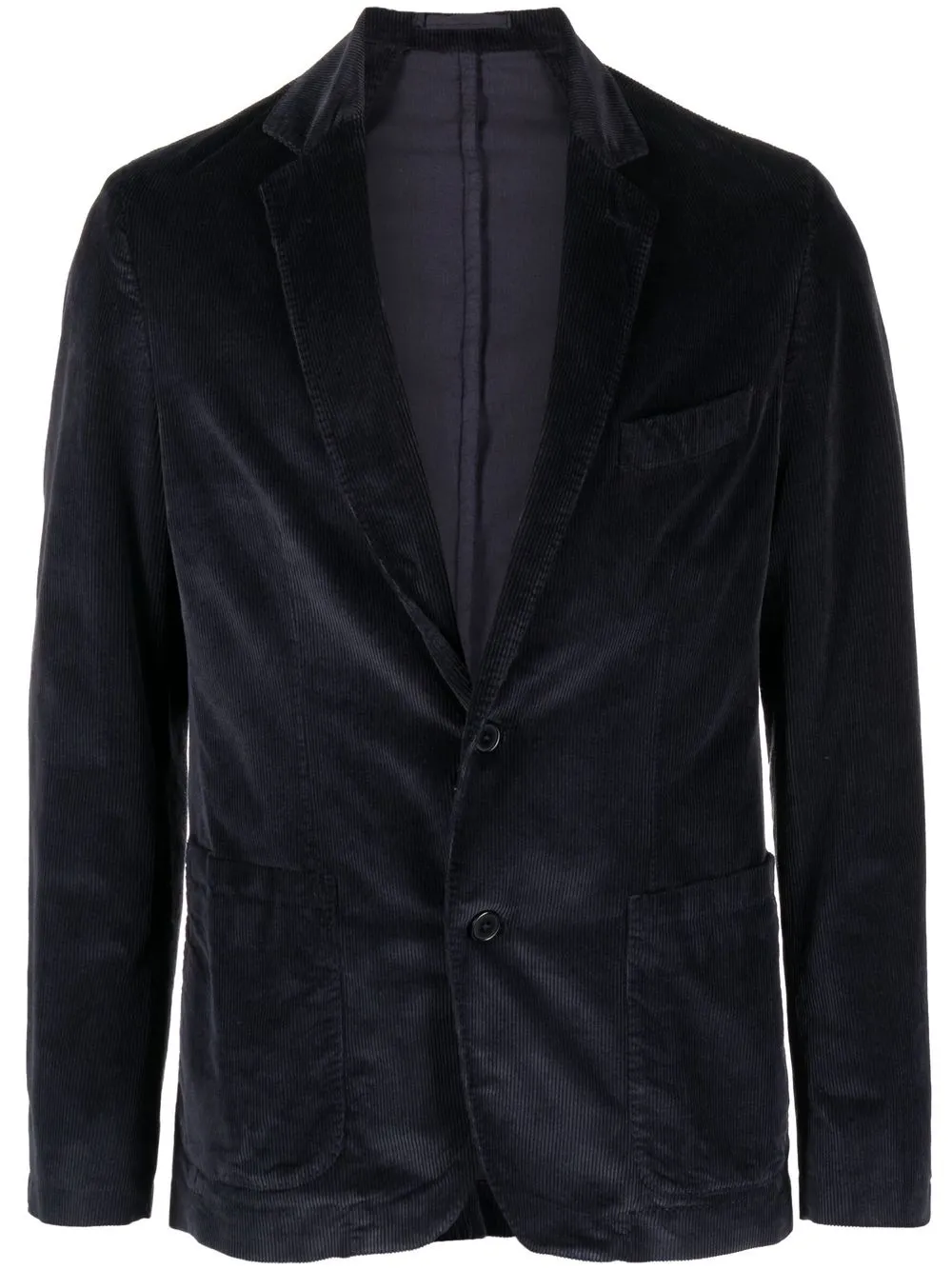 

Officine Generale corduroy single-breasted blazer - Blue