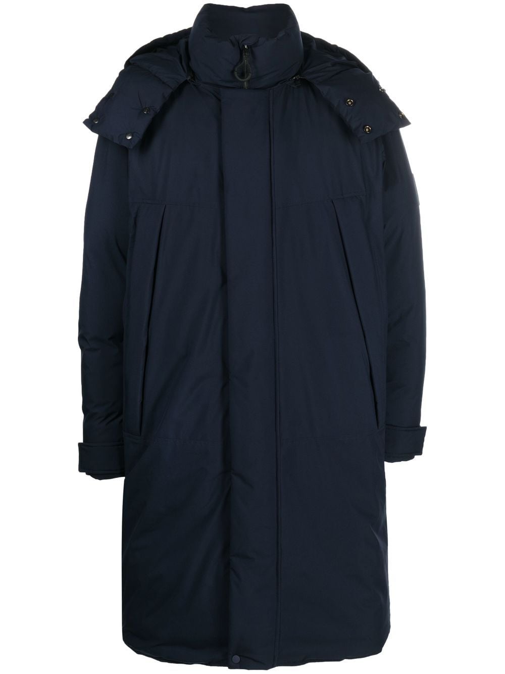 Closed hooded padded coat | Smart Closet
