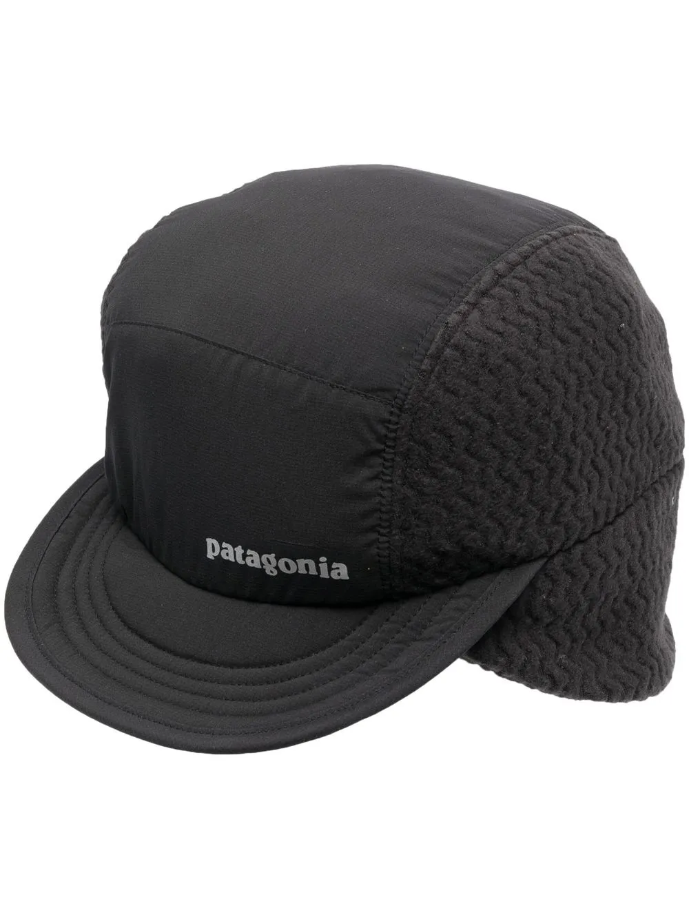 

Patagonia logo-print baseball cap - Black