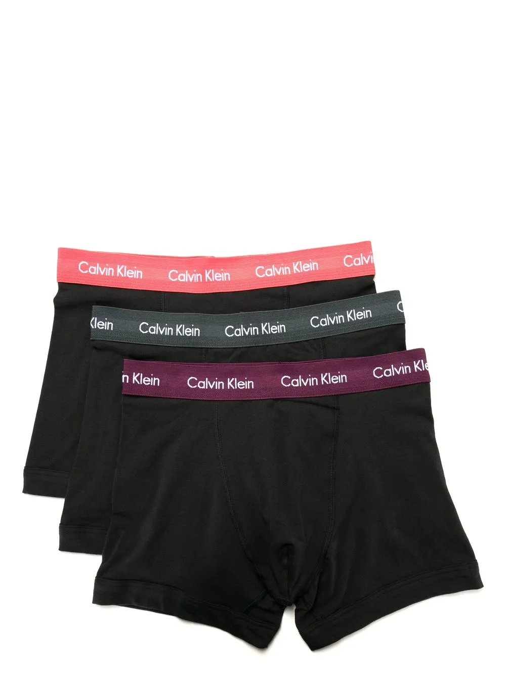 

Calvin Klein Underwear logo-waist boxers (set of three) - Black
