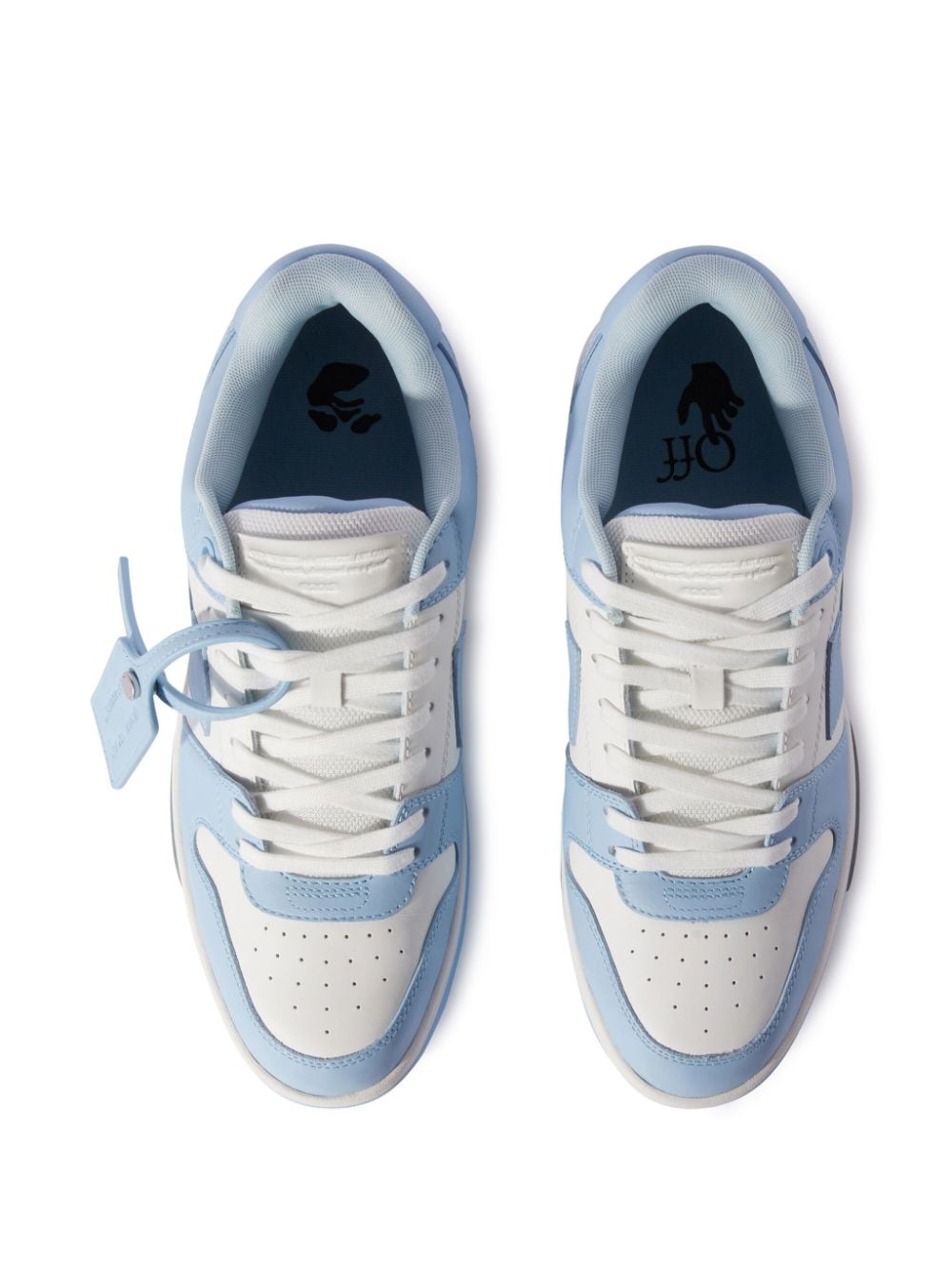 Shop Off-white Out Of Office Low-top Sneakers In Blue