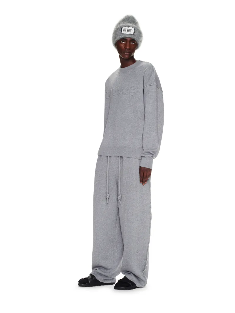 Lounge Quote Knit Crewneck
