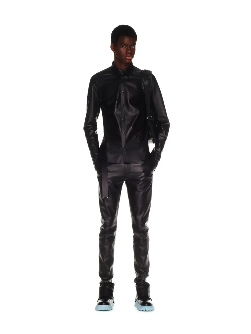Belted Lea Super Skinny Pants