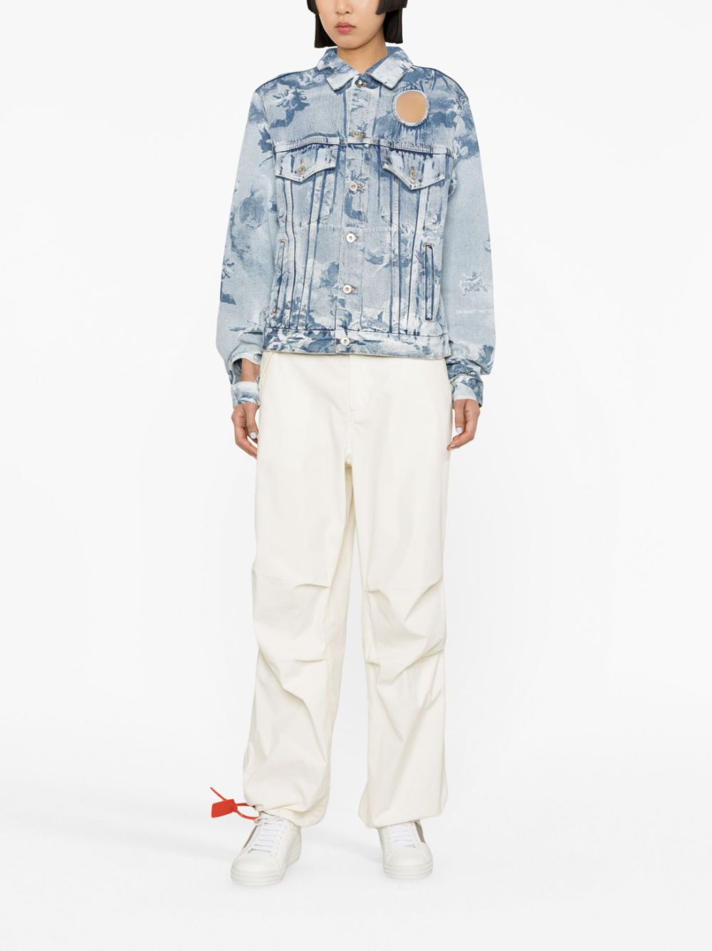 Image 2 of Off-White Sky Meteor denim jacket