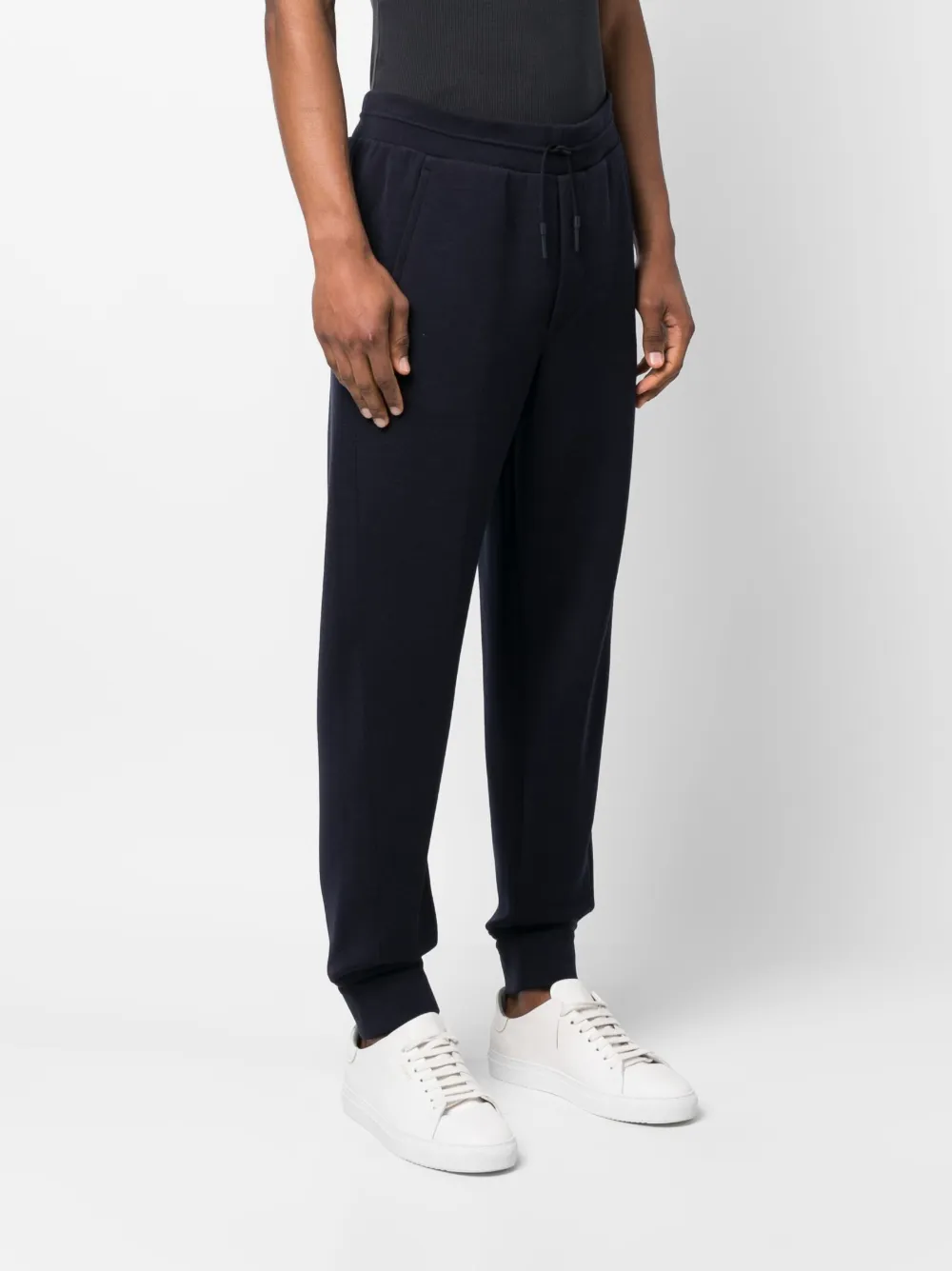 Zegna Trainingsbroek met toelopende pijpen Blauw