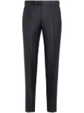 Zegna Trofeo tailored wool trousers - Blue