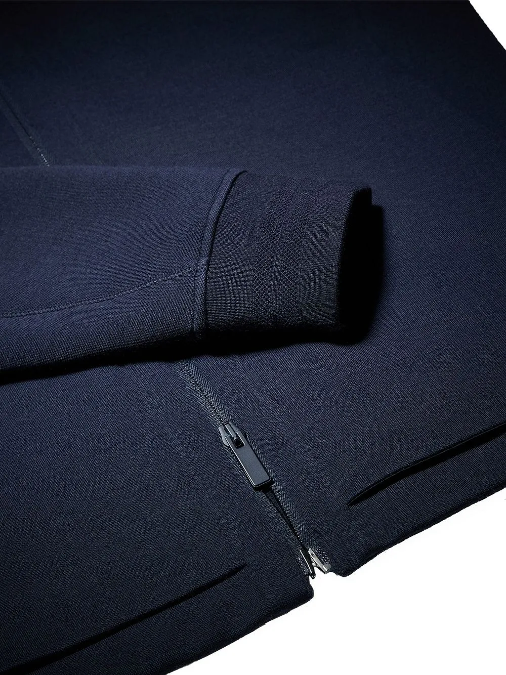 Zegna High Performance wool-cotton Hoodie | Blue | FARFETCH EG