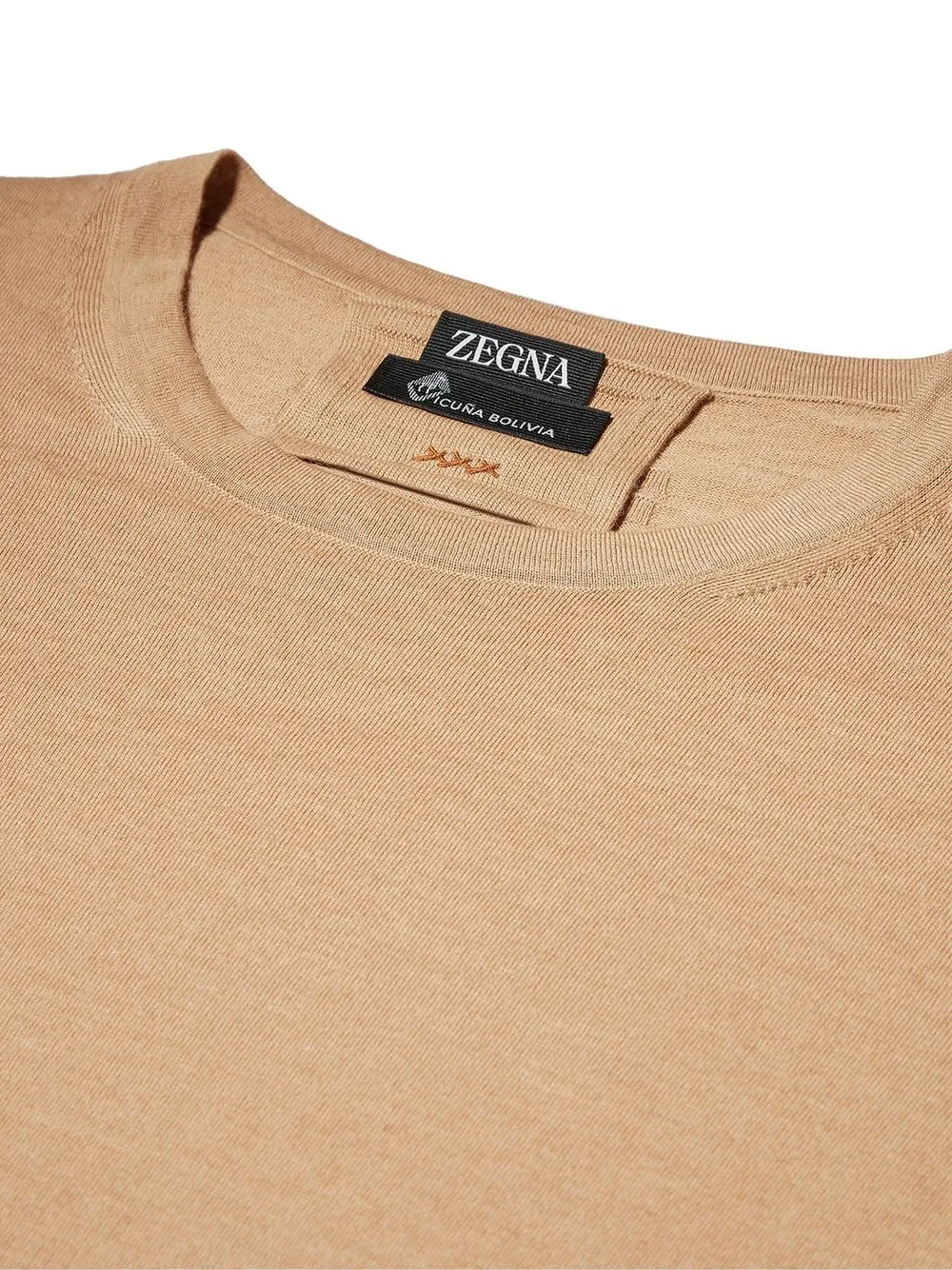 Zegna Sweater met ronde hals Beige