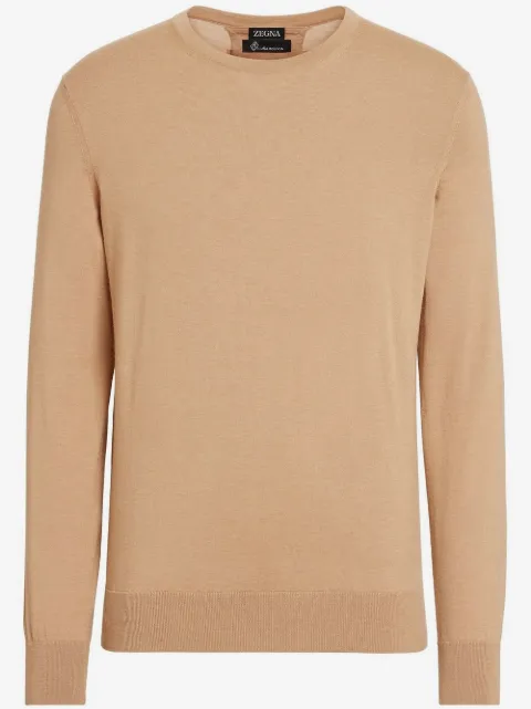 Zegna Pure Vicuna Crewneck sweatshirt