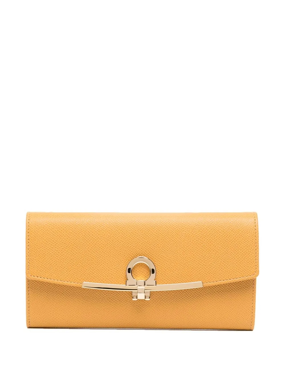 Ferragamo cartera con logo Gancini | marrón | Image 1