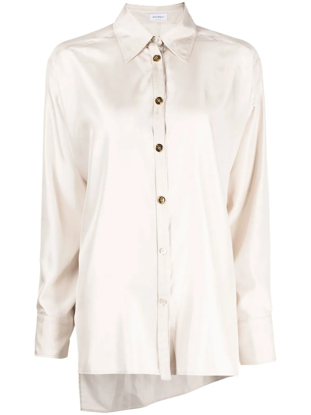 

Ferragamo long-sleeve shirt - Neutrals