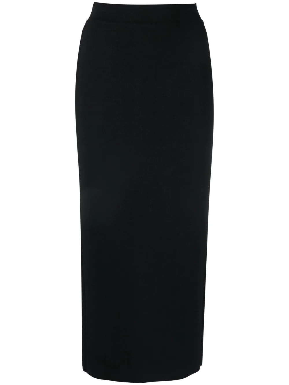 

Del Core straight midi skirt - Black