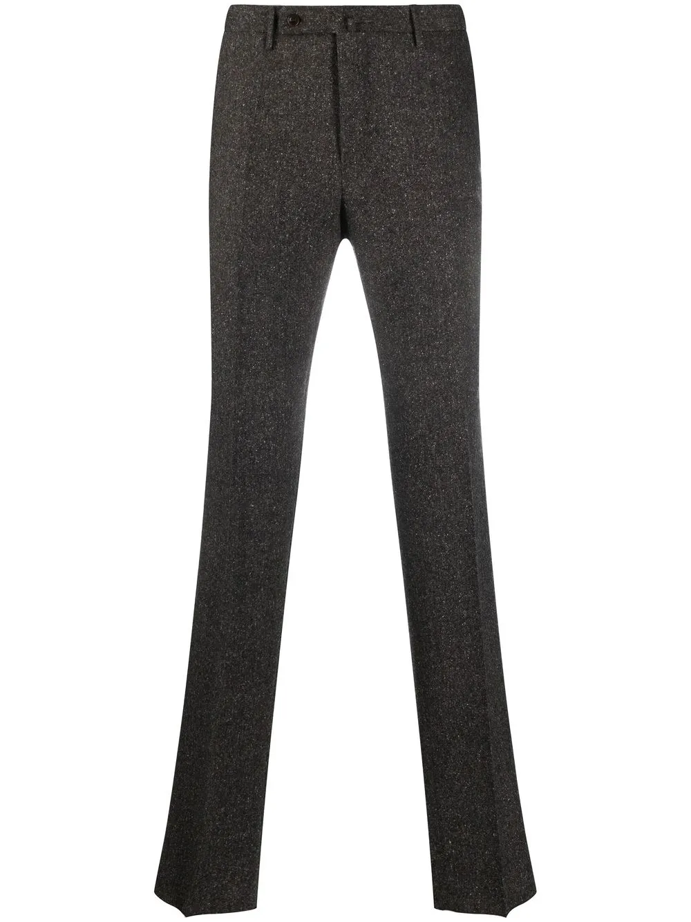 

Incotex tailored wool-blend trousers - Brown