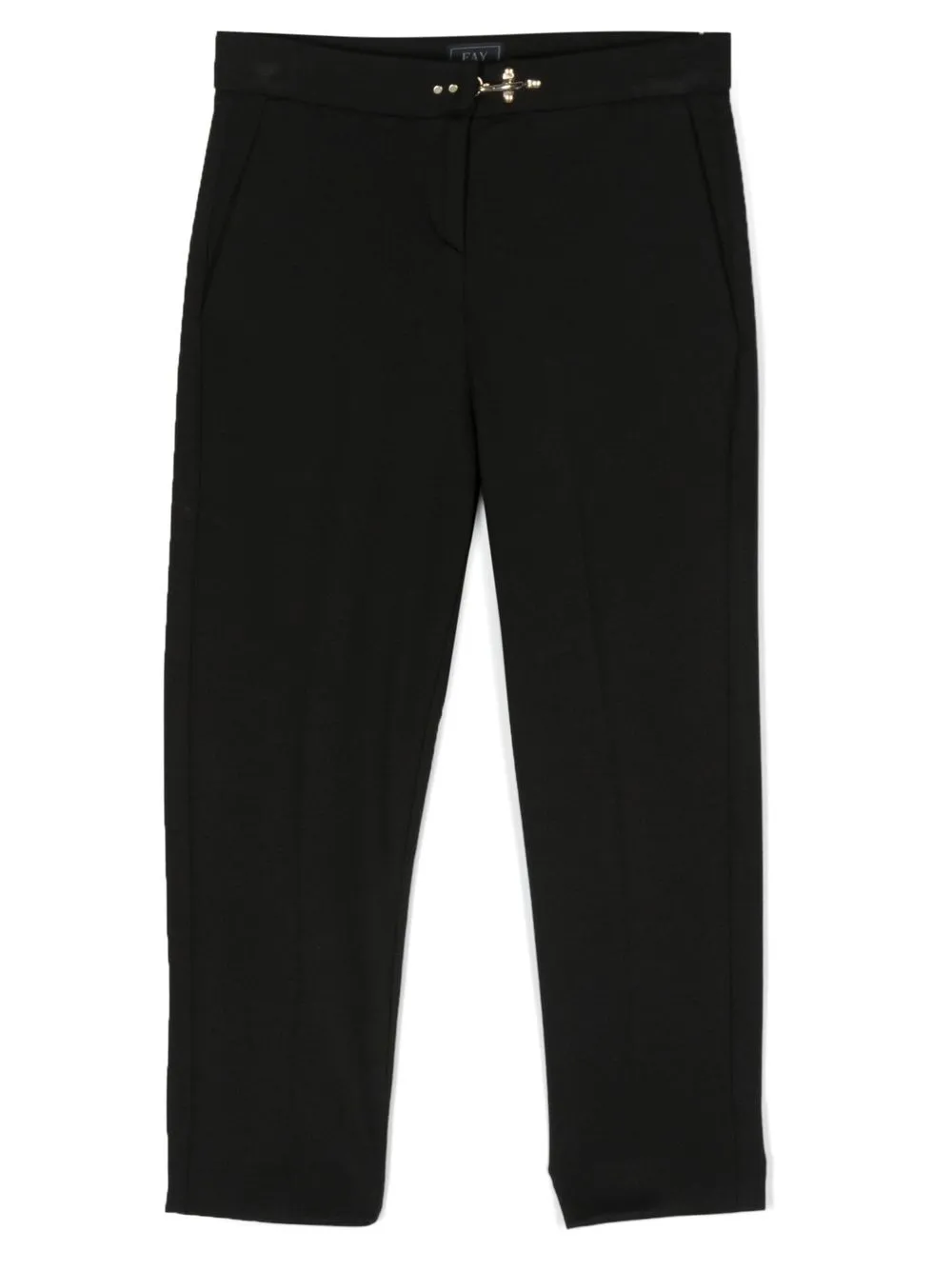 

Fay Kids slim-cut tailored trousers - Black