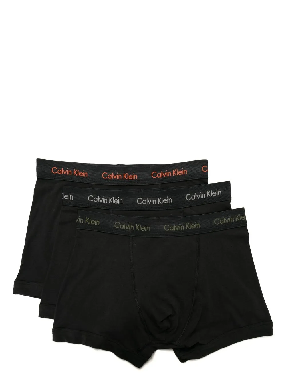 

Calvin Klein Underwear logo-waist boxers (set of three) - Black