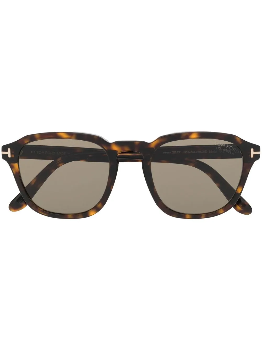 

TOM FORD Eyewear Avery square sunglasses - Brown