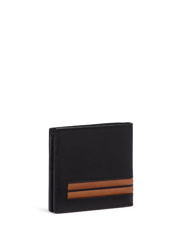 Zegna bi fold Leather Wallet Farfetch