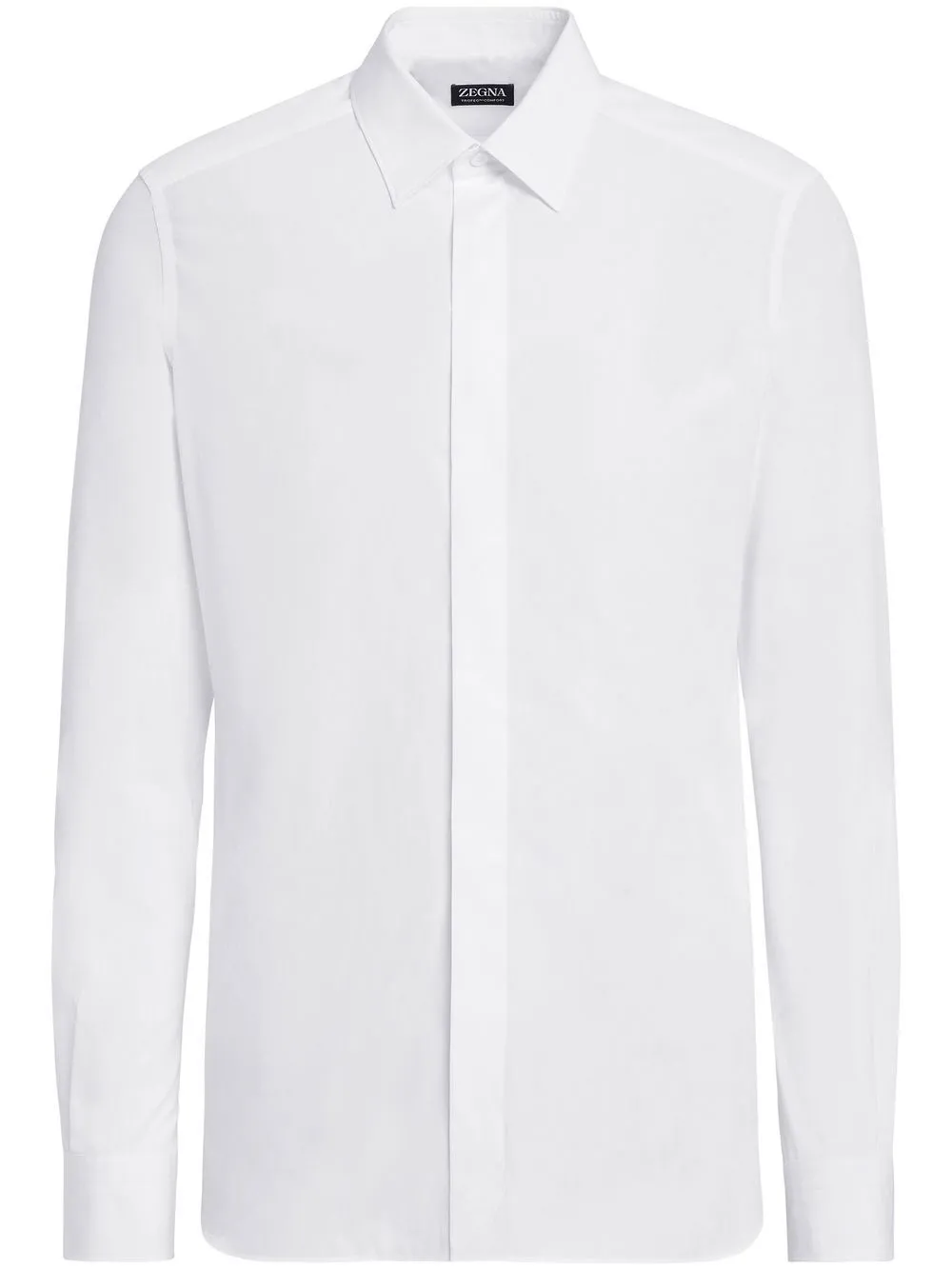 Zegna Trofeo-cotton tailored shirt