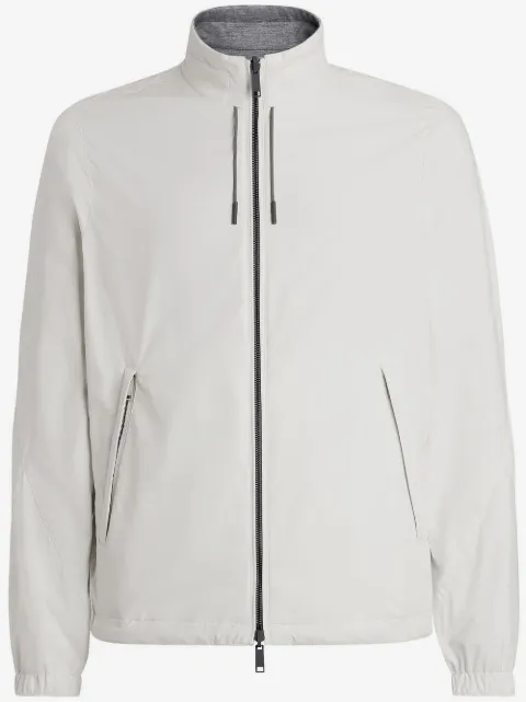 Zegna reversible zip-up blouson