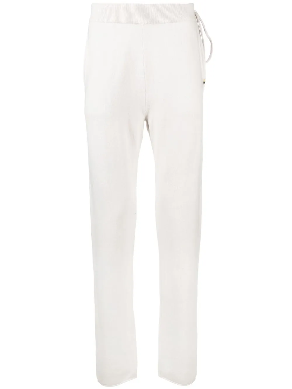 

extreme cashmere straight-leg cashmere-blend trousers - White