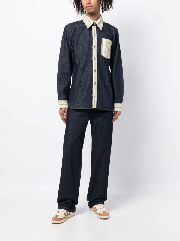wales bonner denim shirt