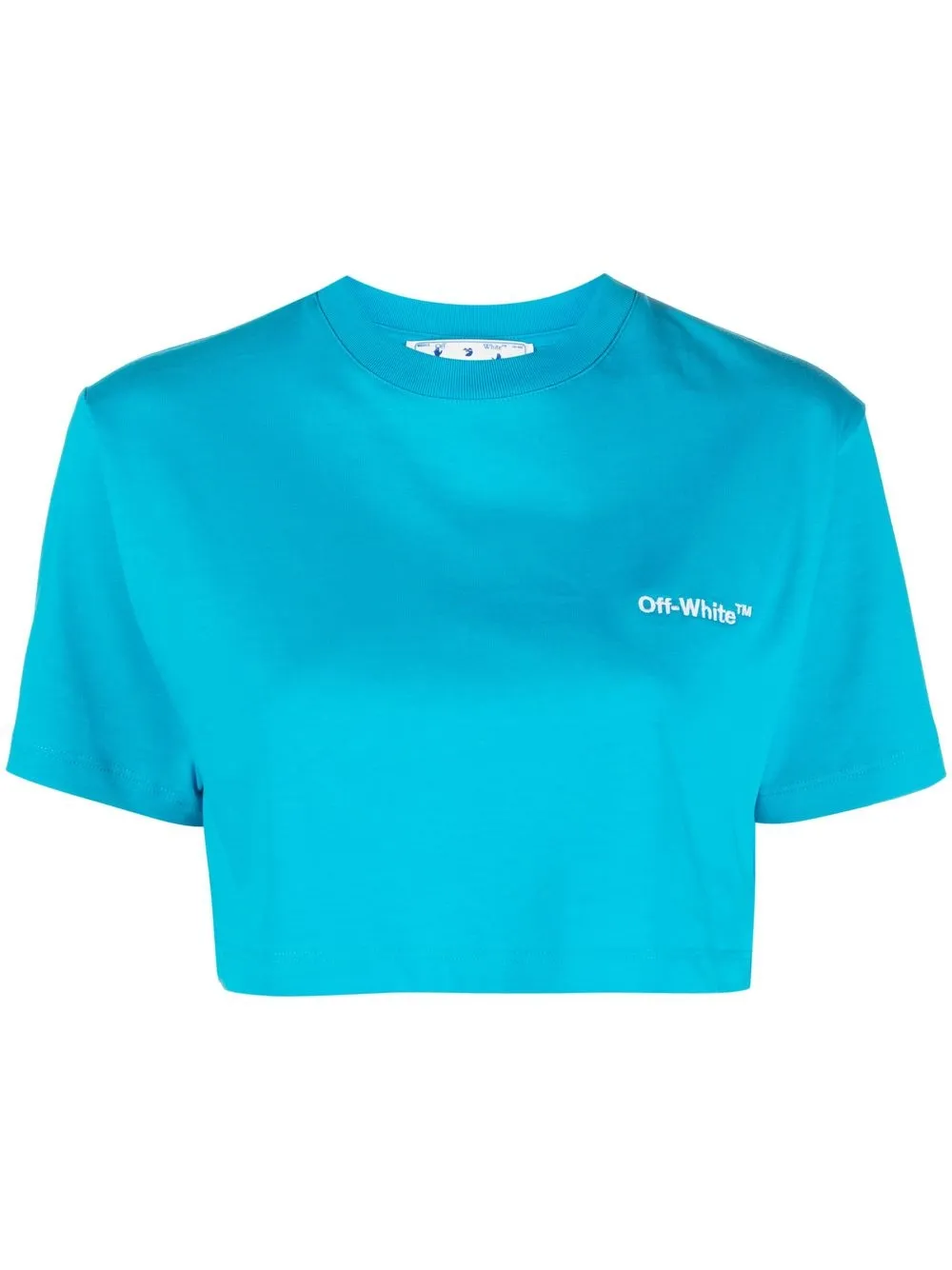 

Off-White playera corta con logo estampado - Azul