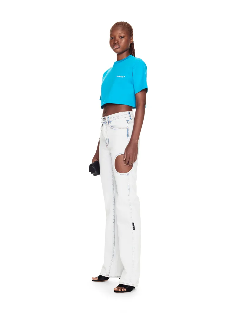 For All Helv Crop T-shirt