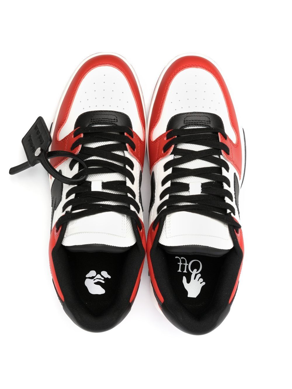 Shop Off-white Out Of Office Low-top Sneakers In Rot