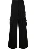 Off-White wide-leg cargo pants - Black