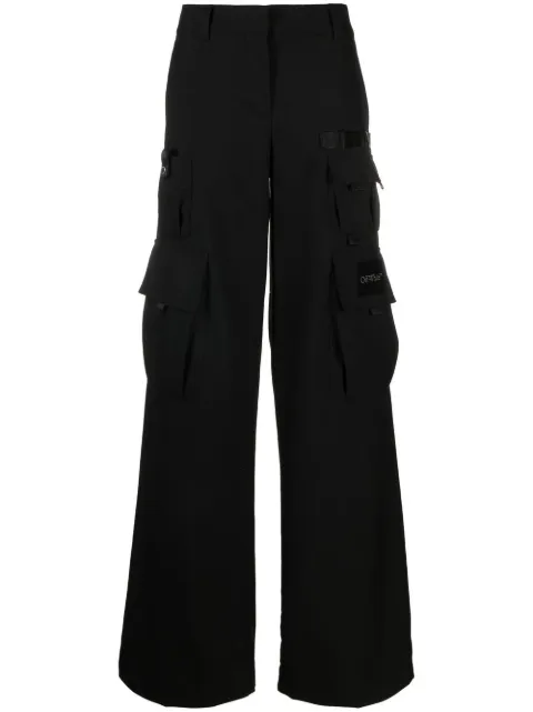 Off-White pantalones cargo anchos