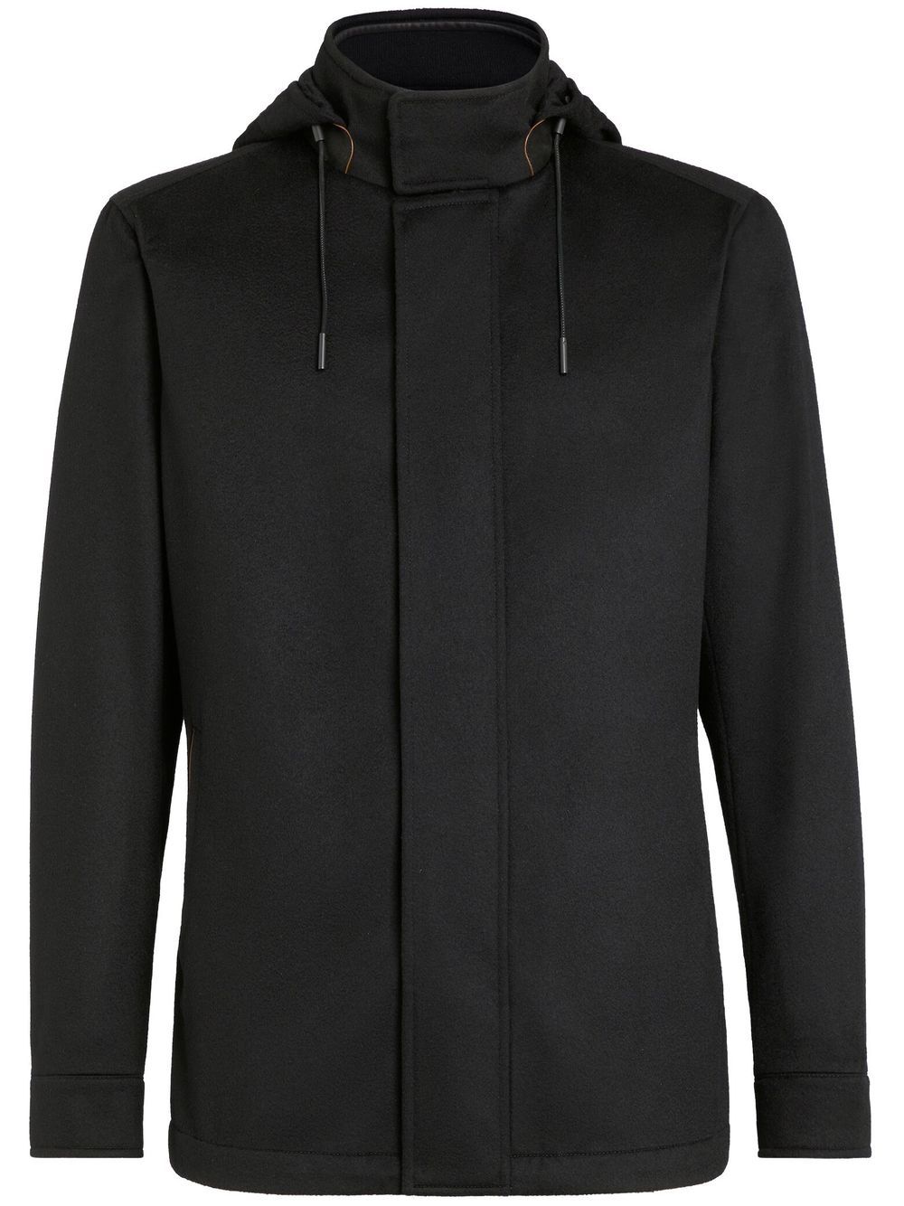 Shop Zegna Elements Cima Oasi Cashmere Over Jacket In Black